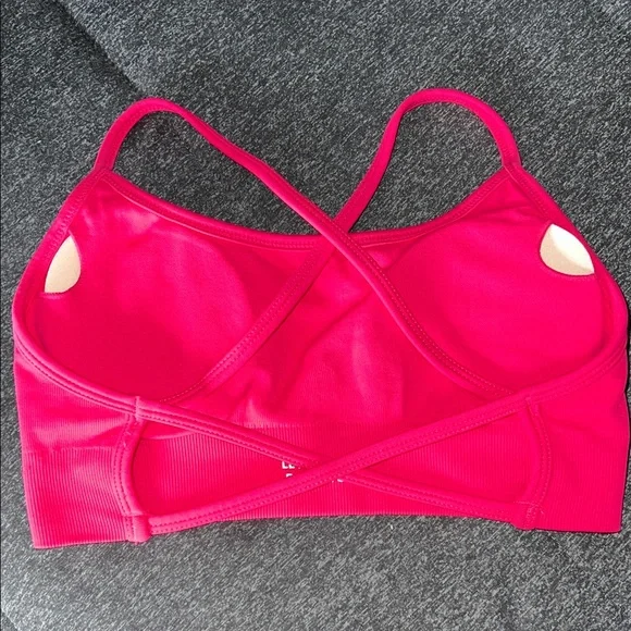 DFYNE Dynamic Backless Sports Bra - Rosa Pink - Picture 4 of 5